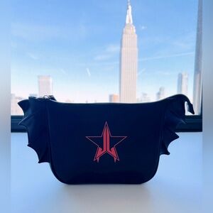 Jeffree Star Special Edition Halloween Black Bat Wing Bag
